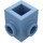 LEGO Bleu moyen Brique 1 x 1 avec Deux Goujons sur Adjacent Sides (26604)