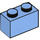 LEGO Bleu moyen Brique 1 x 2 avec tube inférieur (3004 / 93792)