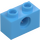 LEGO Medium Blue Brick 1 x 2 with Hole (3700)