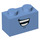 LEGO Medium Blue Brick 1 x 2 with Mouth with Bottom Tube (3004 / 32893)