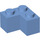 LEGO Mittelblau Backstein 2 x 2 Ecke (2357)