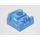 LEGO Medium blauw Steen 2 x 2 met Bestuurder en Neck Nop (41850)