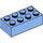 LEGO Mittelblau Backstein 2 x 4 (3001 / 72841)