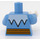 LEGO Medium Blue Captain Cold Minifig Torso (973 / 76382)