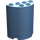 LEGO Medium Blue Cylinder 2 x 4 x 4 Half (6218 / 20430)