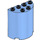 LEGO Bleu moyen Cylindre 2 x 4 x 4 Demi (6218 / 20430)