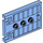 LEGO Medium Blue Door 1 x 5 x 3 with Handle (93096)