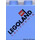 LEGO Medium Blue Duplo Brick 1 x 2 x 2 with A Spark in the Knight without Bottom Tube (4066)