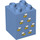 LEGO Medium Blue Duplo Brick 2 x 2 x 2 with Eight bees (31110 / 88277)