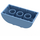 LEGO Medium Blue Duplo Brick 2 x 4 with Curved Sides (98223)