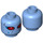 LEGO Bleu moyen Duros Alliance Fighter - avec jetpack Minifigure Diriger (Goujon solide encastré) (3626 / 25442)