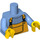 LEGO Medium Blue Fisherman Torso (973 / 88585)