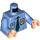 LEGO Medium Blue Guard Torso (973 / 76382)