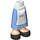 LEGO Medium Blue Hip with Medium Skirt with White Apron (59794)