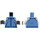 LEGO Mittelblau Jacket mit Pockets Torso (973 / 76382)