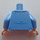 LEGO Medium blauw Jerry Seinfeld Minifiguur Torso (973 / 76382)