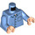 LEGO Medium Blue Jerry Seinfeld Minifig Torso (973 / 76382)