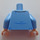 LEGO Mittelblau Jerry Seinfeld Minifig Torso (973 / 76382)