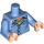 LEGO Mittelblau Jock Torso (973 / 76382)