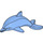 LEGO Medium blauw Springen Dolfijn (34095 / 107190)