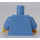 LEGO Azul medio Minifigura Torso con Mono (973 / 76382)