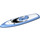 LEGO Bleu moyen Minifigure Planche de bodyboard avec Requin Affronter (17947 / 32991)