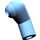 LEGO Medium Blue Minifigure Left Arm (3819)