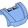 LEGO Medium blauw Mudgard Bonnet 3 x 4 x 1.3 Gebogen (98835)