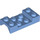 LEGO Medium blauw Spatbord Plaat 2 x 4 met Arches met gat (60212)