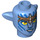 LEGO Mittelblau Neytiri mit Headband Minifigure Kopf mit Ohren (100700)