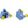LEGO Medium Blue Pa Cop Minifig Torso (973 / 76382)