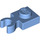 LEGO Medium Blue Plate 1 x 1 with Vertical Clip (Thin &#039;U&#039; Clip) (4085 / 60897)