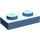 LEGO Medium blauw Plaat 1 x 2 (3023 / 28653)