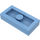 LEGO Medium blauw Plaat 1 x 2 met 1 Stud (zonder Groef in onderzijde) (3794)