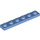 LEGO Medium blauw Plaat 1 x 6 (3666)