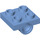 LEGO Bleu moyen assiette 2 x 2 avec Trou sans support transversal (2444)