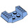LEGO Bleu moyen assiette 2 x 2 avec Raised Grilles (41862)