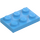 LEGO Medium Blue Plate 2 x 3 (3021)