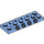 LEGO Medium Blue Plate 2 x 6 x 0.7 with 4 Studs on Side (72132 / 87609)