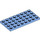 LEGO Medium Blue Plate 4 x 8 (3035)