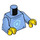 LEGO Medium Blue Police Officer (30638) Minifig Torso (973 / 76382)