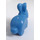 LEGO Medium Blue Rabbit with Pink Nose and Black Round Eyes (33026 / 49584)