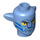 LEGO Mittelblau RDA Quaritch Minifigure Kopf mit Ohren (101723)