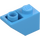 LEGO Medium Blue Slope 1 x 2 (45°) Inverted (3665)