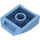 LEGO Medium blauw Helling 1 x 2 x 2 Gebogen (28659 / 30602)