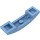 LEGO Medium blauw Helling 1 x 4 Gebogen Dubbele (93273)