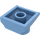 LEGO Medium blauw Helling 2 x 2 x 0.7 Gebogen zonder gebogen uiteinde (41855)