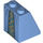 LEGO Bleu moyen Pente 2 x 2 x 2 (65°) avec Gold Skirt avec tube inférieur (3678 / 88053)