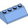 LEGO Medium Blue Slope 2 x 4 (45°) with Rough Surface (3037)