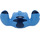 LEGO Medium Blue Stitch Head with Narrow Eyes and Eyebrows  (102045)